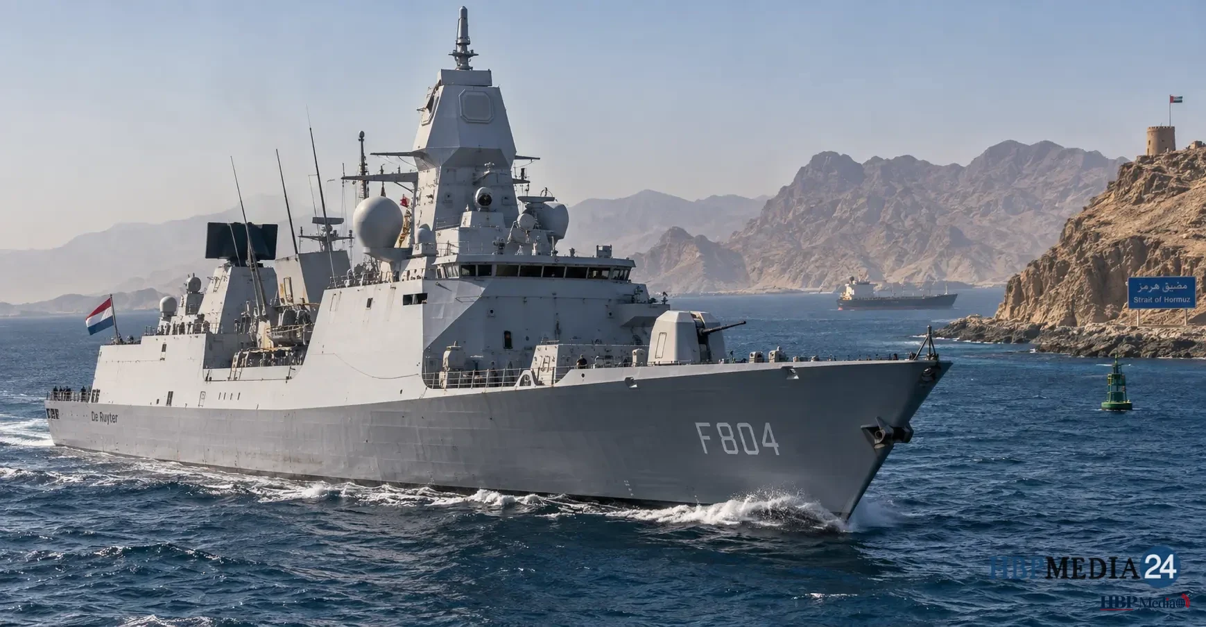 Nederland wisselt marineschepen rond Straat van Hormuz