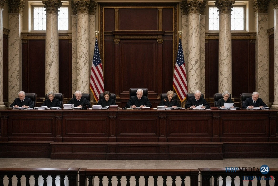 Het Amerikaanse Hooggerechtshof in Washington oordeelt over een decreet rond stemmen per post.