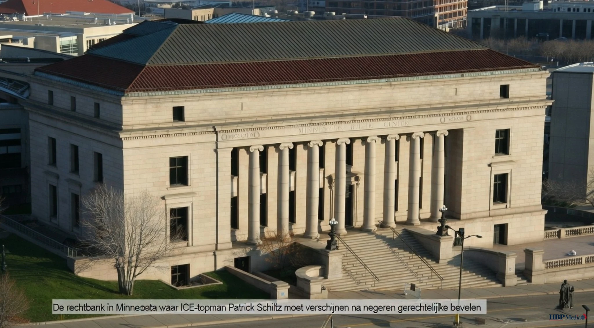 Federale rechtbank in Minnesota waar rechter Patrick Schiltz ICE-topman oproept wegens negeren rechterlijke bevelen