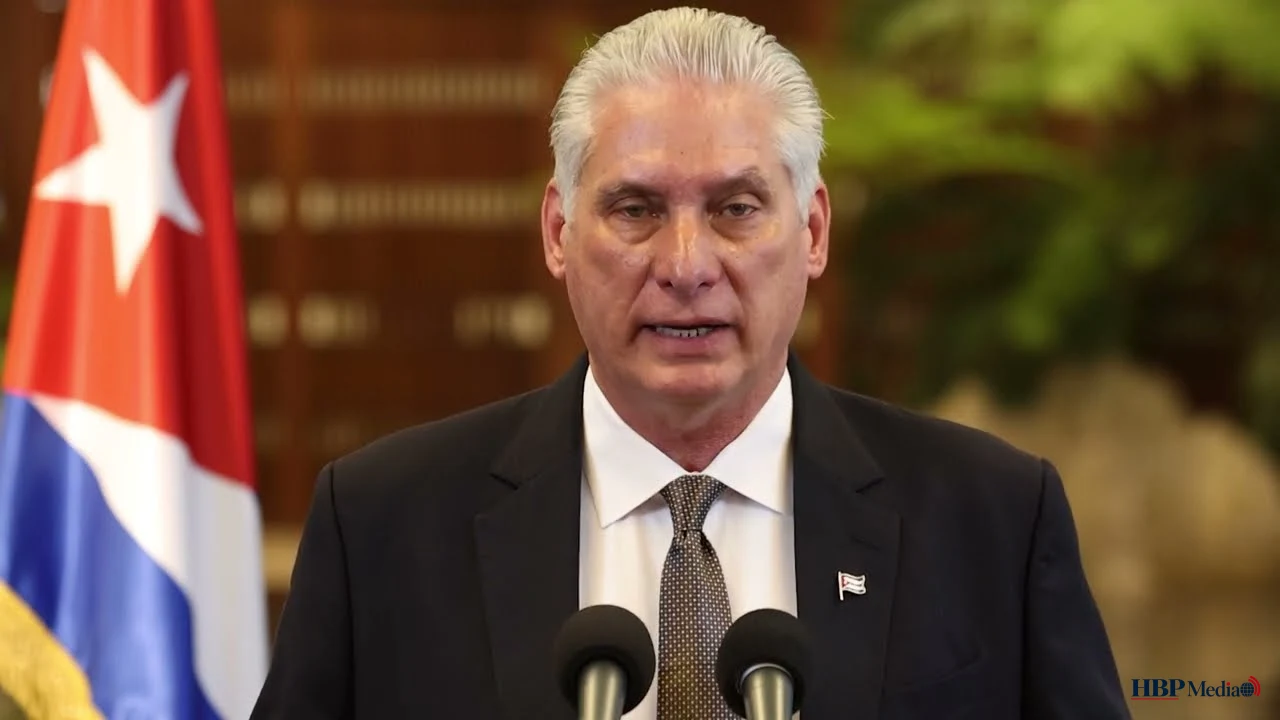 President Miguel Díaz-Canel reageert op uitspraken van Donald Trump na de Shield of the Americas Summit in Florida