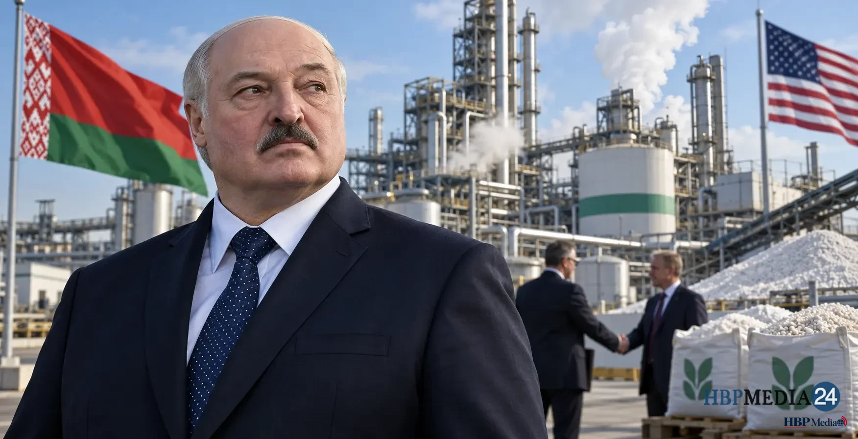 Lukashenko wil VS betrekken bij kunstmestfabriek Belarus