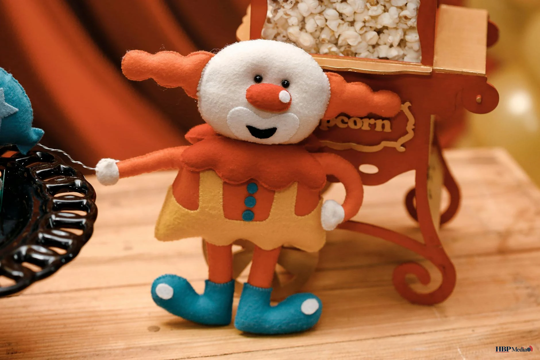 colorful clown toy