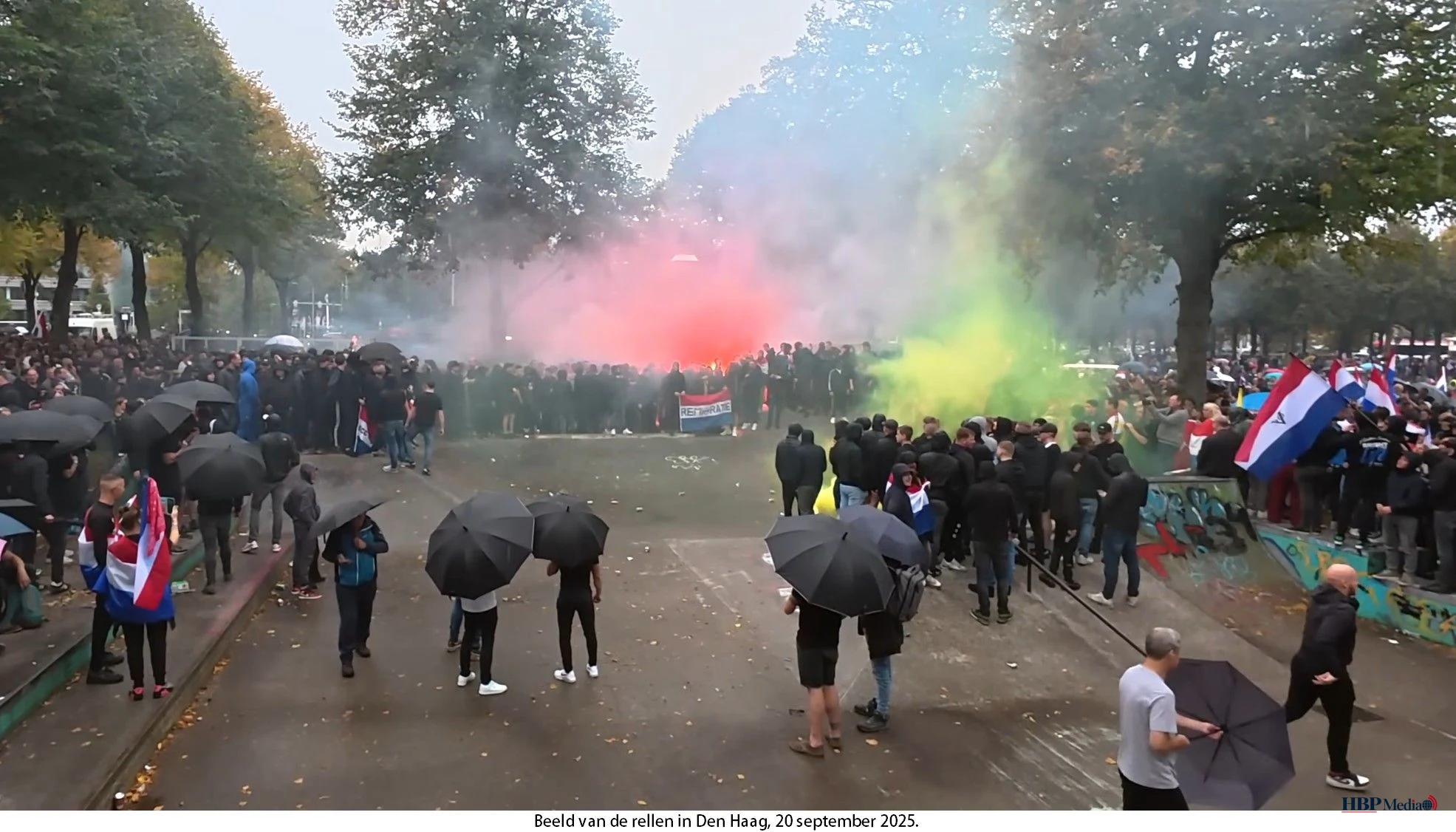 Van echo tot veldslag: Stormfront in Nederland, de prinsenvlag en de rellen in Den Haag