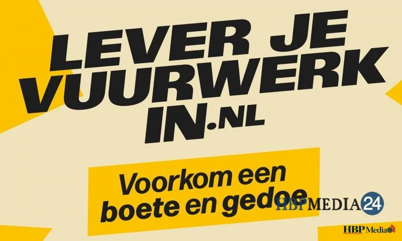 Gratis vuurwerk inleveren tijdens landelijke actie
