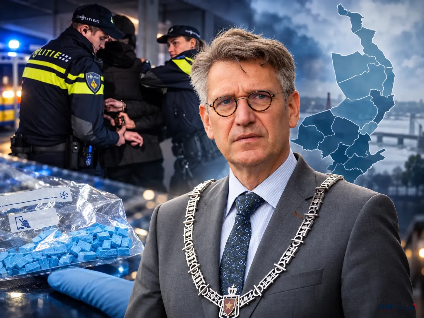 Burgemeester Wim Hillenaar waarschuwt voor het ronselen van minderjarigen door drugscriminelen in Limburg.