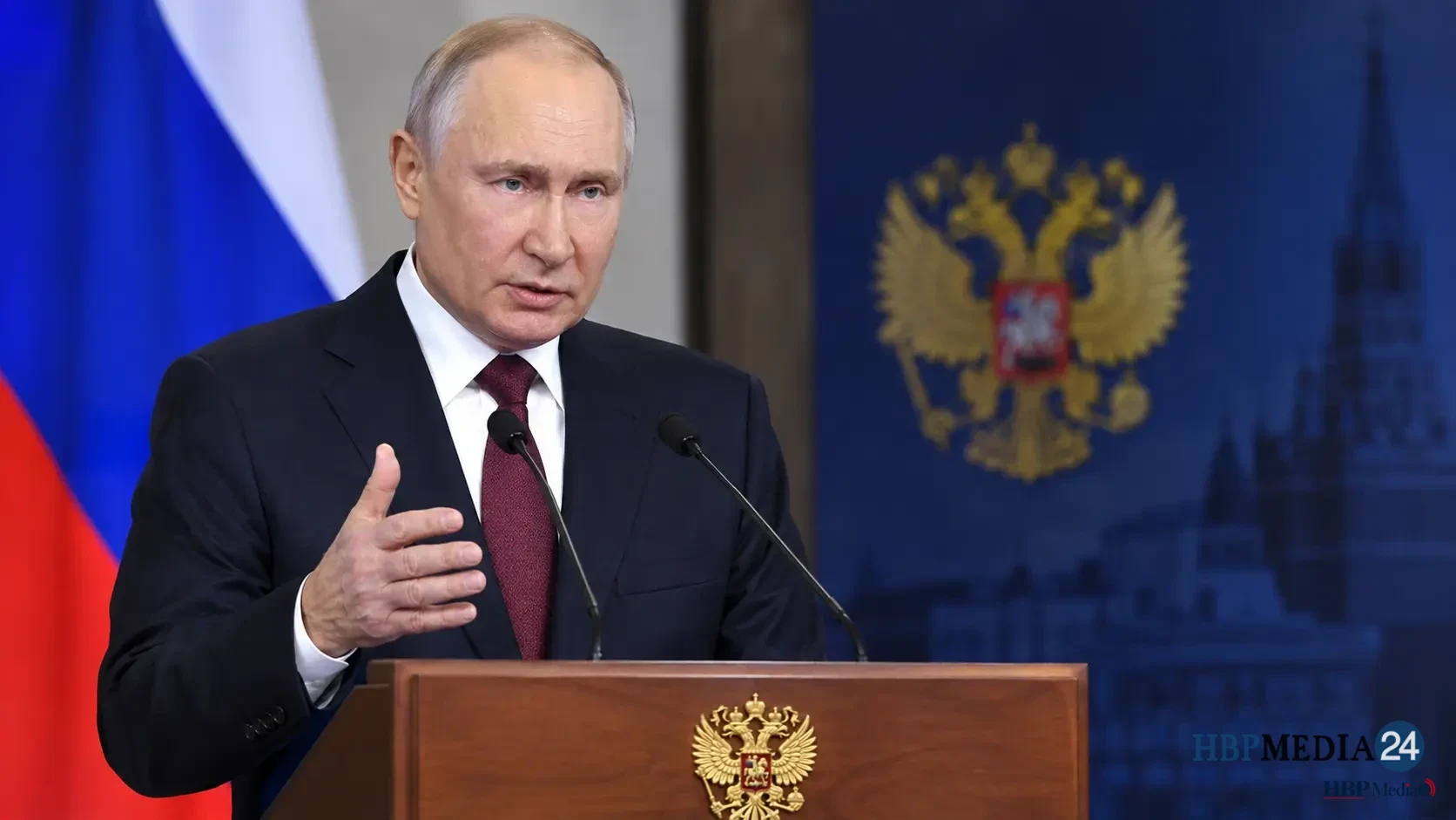 Vladimir Poetin spreekt over Russische parlementsverkiezingen