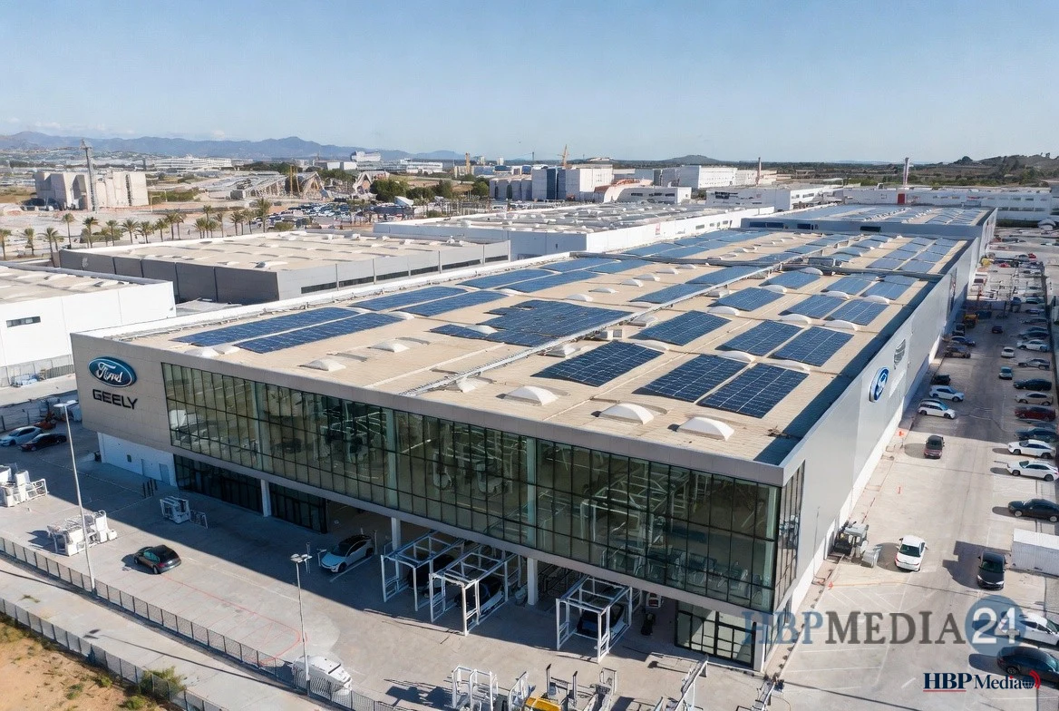 Ford en Geely productiefaciliteit voor elektrische voertuigen in Valencia, Spanje.