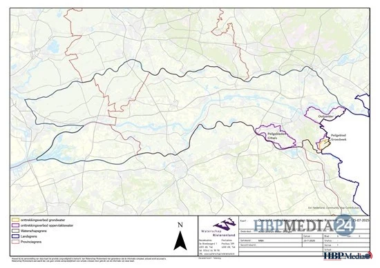 Waterschap verbiedt wateronttrekking in Ooijpolder en Groesbeek