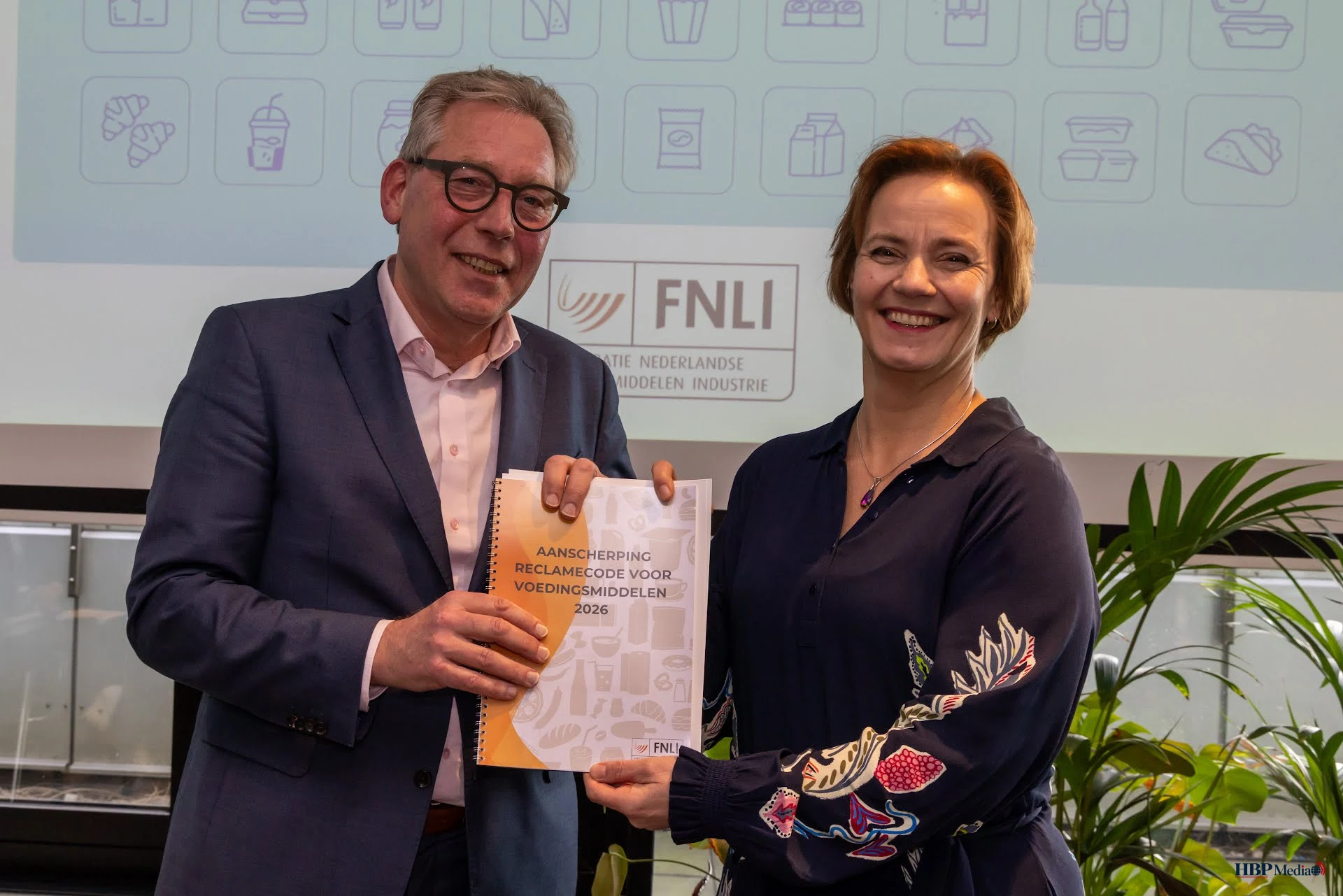 Presentatie van de aangescherpte Reclamecode voor Voedingsmiddelen door de FNLI in Den Haag