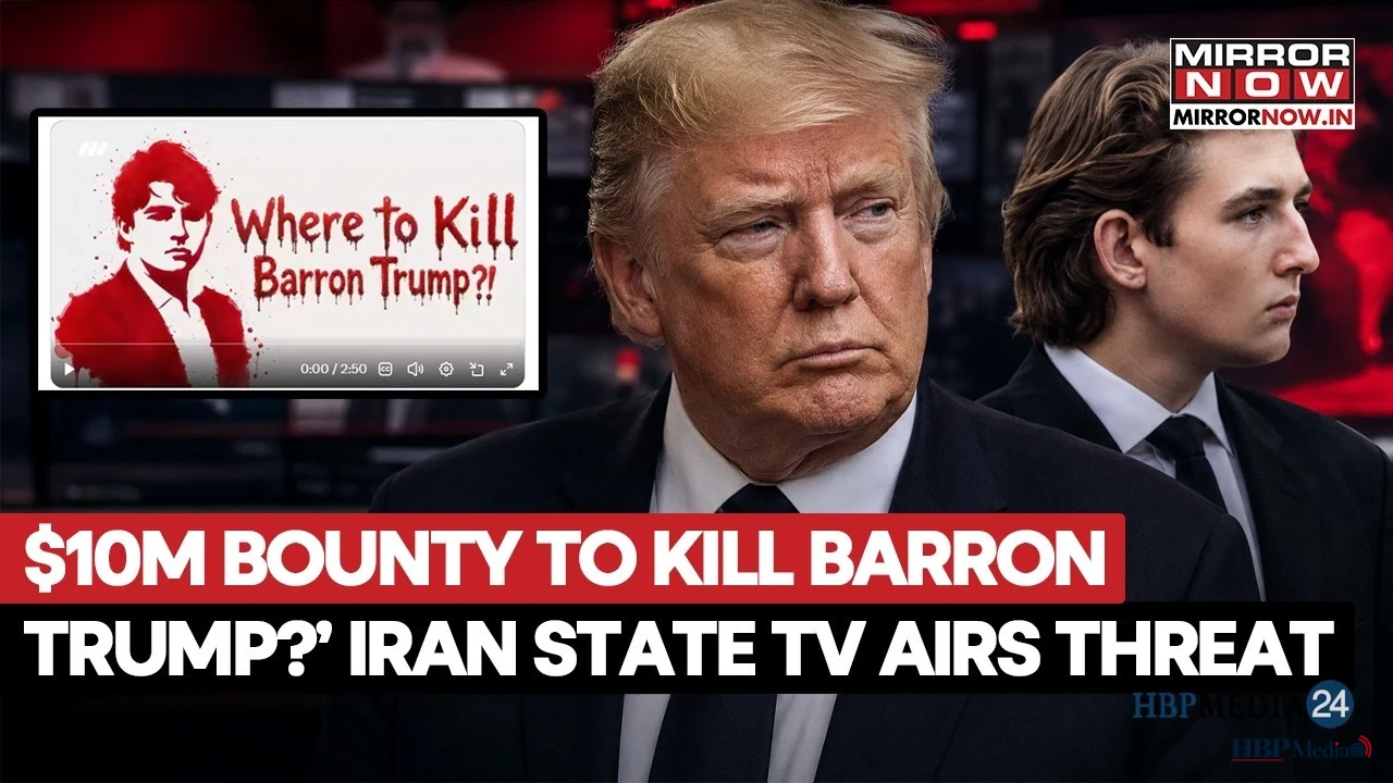 Iraanse media noemt beloning voor Barron Trump