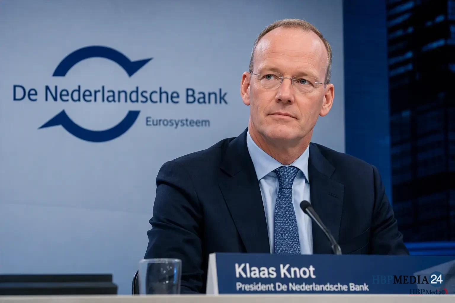 Klaas Knot tijdens zijn periode als president van De Nederlandsche Bank