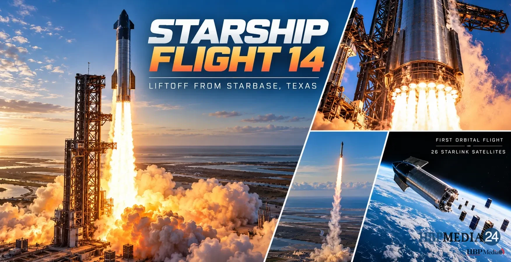 Starship bereikt voor het eerst baan om aarde