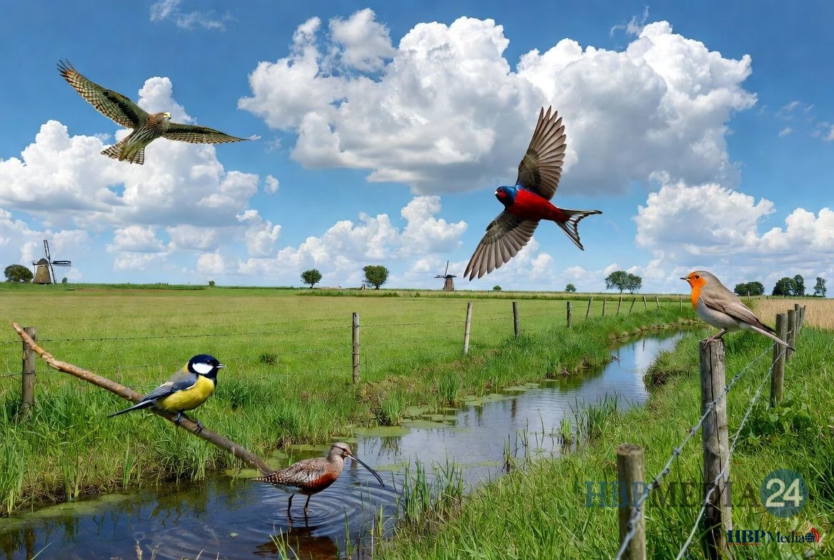 Wilde vogels in Nederland waarvan populaties worden onderzocht voor de staat van instandhouding
