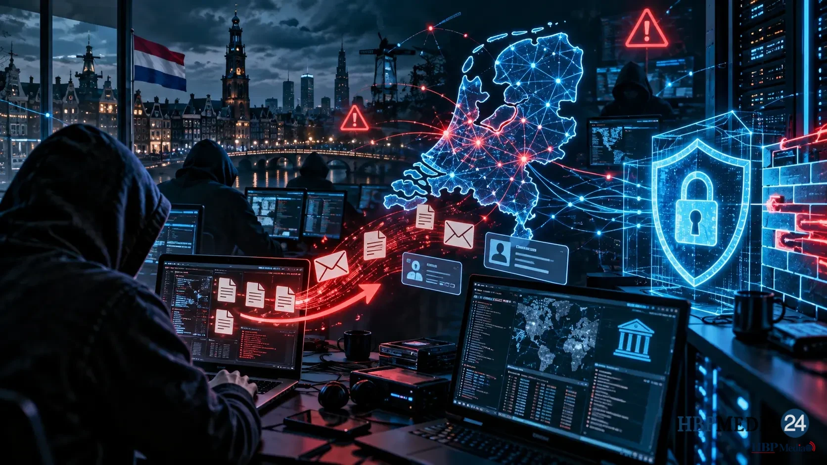 Cybercriminaliteit in Nederland met hackers, datadiefstal en digitale beveiliging