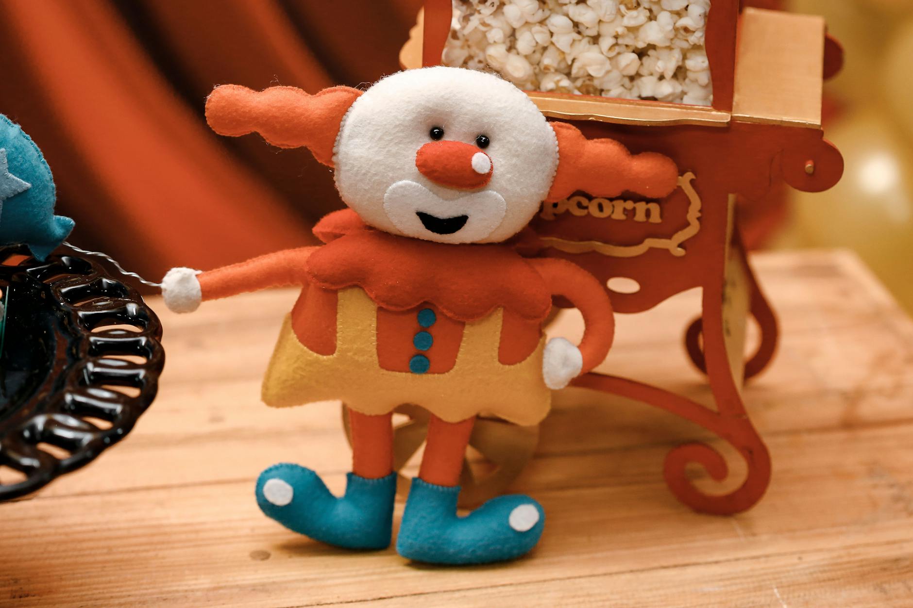 colorful clown toy