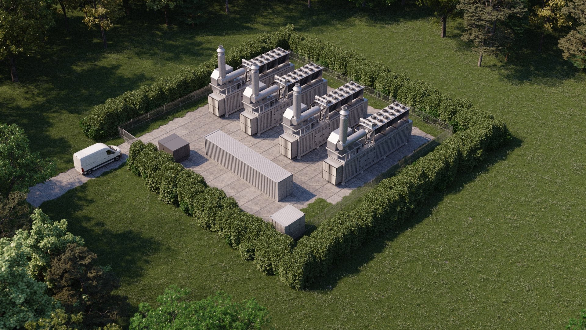 Provincie Utrecht wil krapte op energienet opvangen door vier enorme generatoren te plaatsen