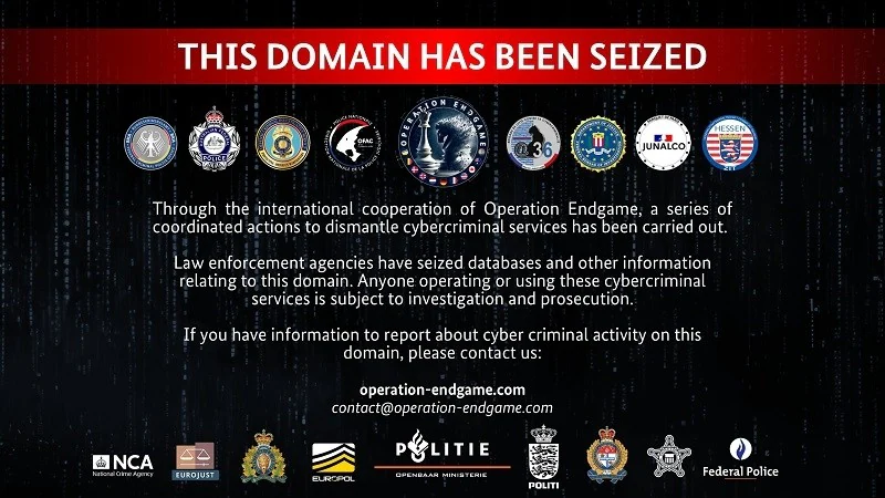 Internationaal politieonderzoek schakelt wereldwijd cybernetwerken en malware-infrastructuren uit.