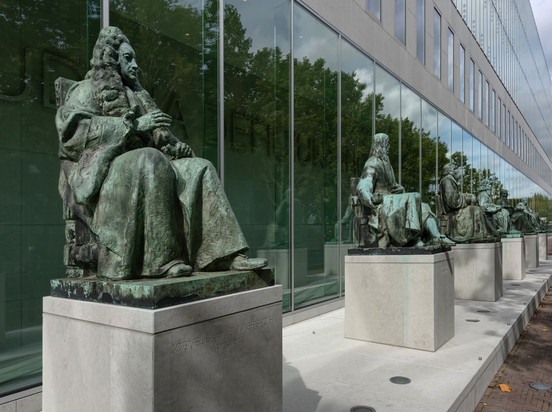 Het gebouw van de Hoge Raad der Nederlanden in Den Haag, waar uitspraak is gedaan over de zaak van de overleden motoragent in Rotterdam.