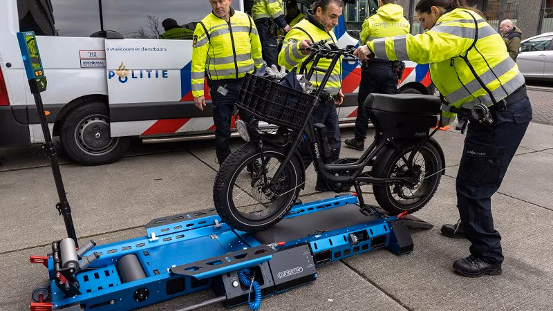 Politie controleert fatbikes tijdens verkeersactie in Sittard