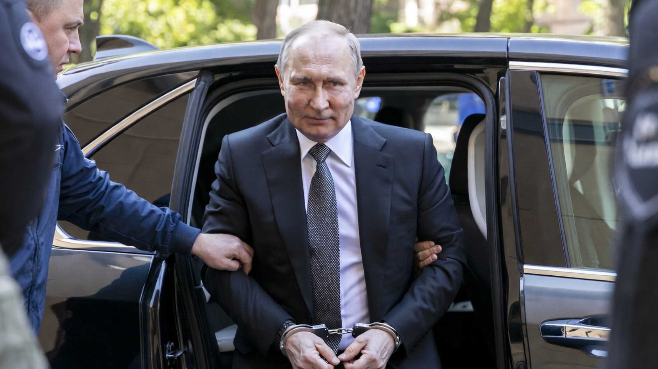 Donald Trump en Vladimir Poetin tijdens een eerder diplomatiek overleg