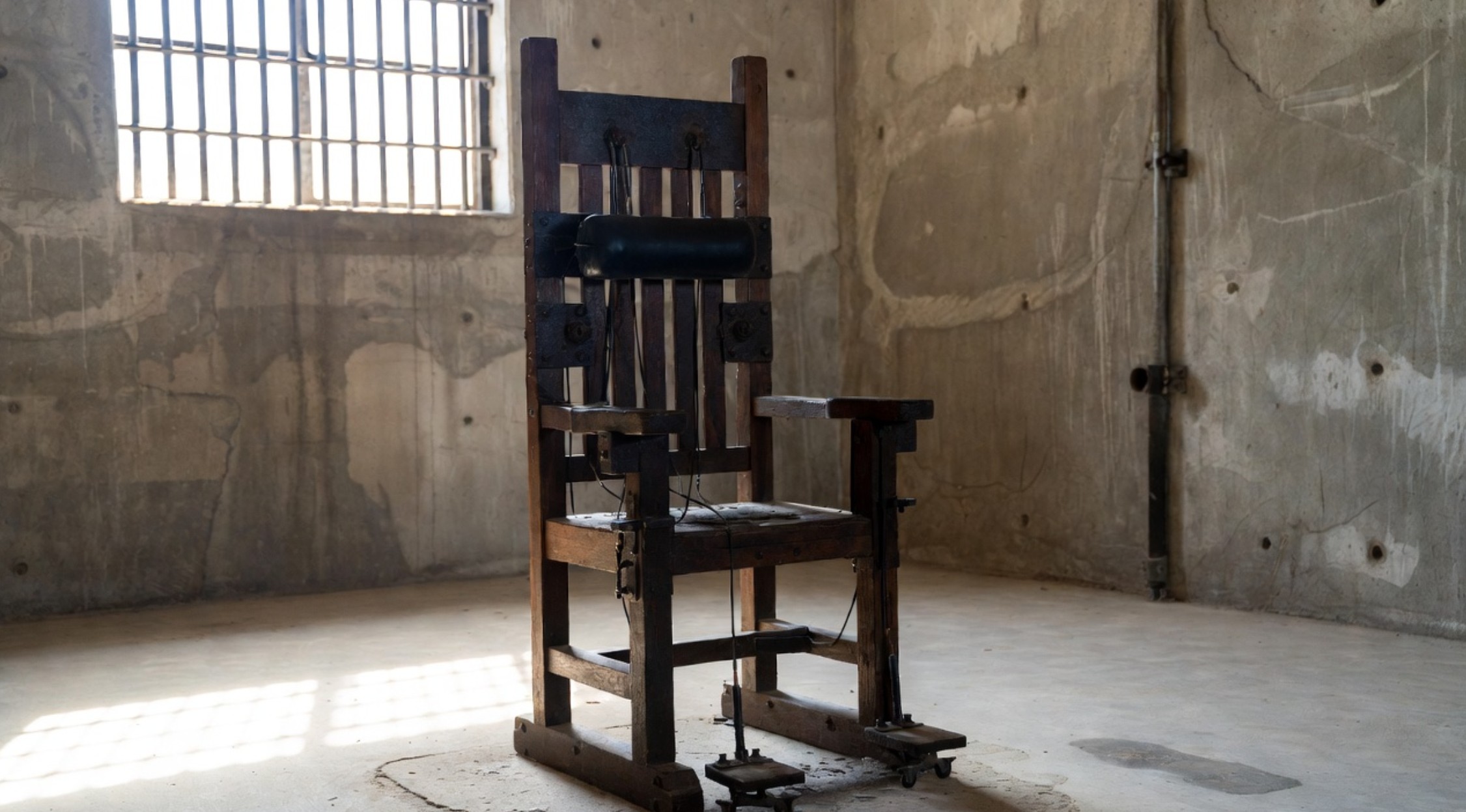 Donald Trump tijdens een kabinetsvergadering in het Witte Huis over veiligheid en rechtshandhaving.