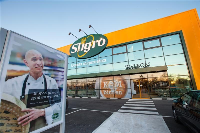Hoofdkantoor van Sligro Food Group in Veghel, waar het bedrijf de omzetcijfers over 2025 presenteert.
