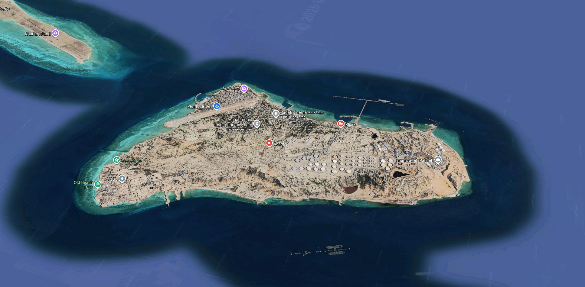 VS vallen Iraans Kharg Island aan