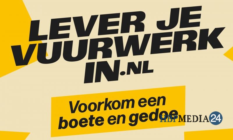 Gratis vuurwerk inleveren tijdens landelijke actie Gratis vuurwerk inleveren tijdens landelijke actie