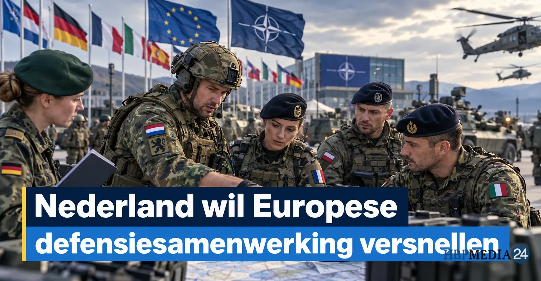 Europese militairen werken samen aan versterking van de defensie en de NAVO