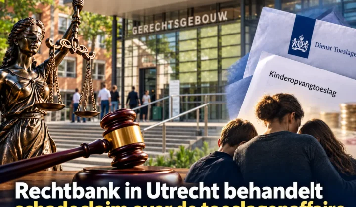 Rechtbank in Utrecht behandelt schadeclaim over de toeslagenaffaire