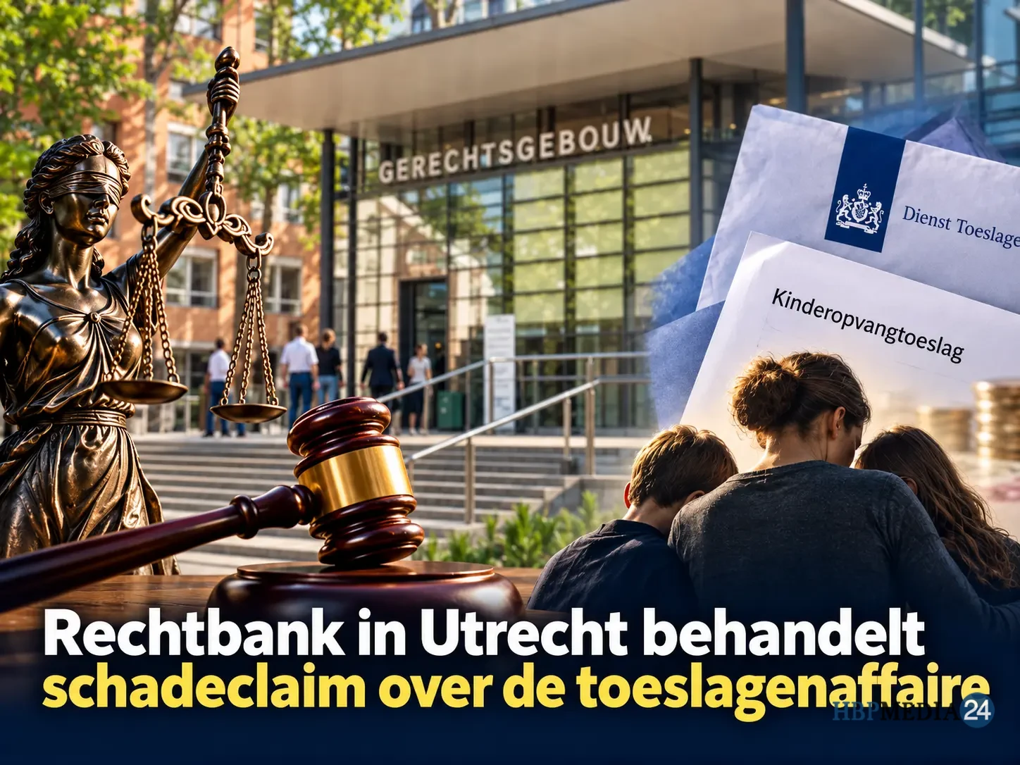 Rechtbank in Utrecht behandelt schadeclaim over de toeslagenaffaire